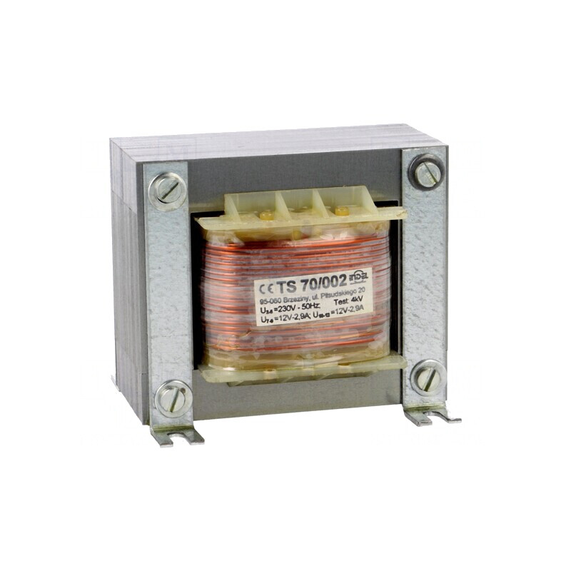 Transformator Alimentare 70VA 230VAC 12V 2.9A IP00 | Electronic-mag.ro | Componente Electronice