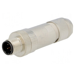 Mufă M12 4 PIN Ethernet IP67 | Electronic-mag.ro | Componente Electronice