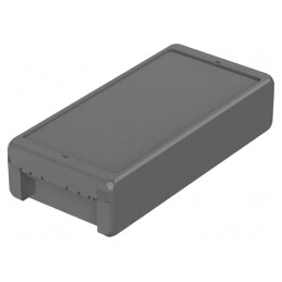 Carcasă universală BOCUBE ABS grafit 125x271x60 mm | Electronic-mag.ro | Componente Electronice