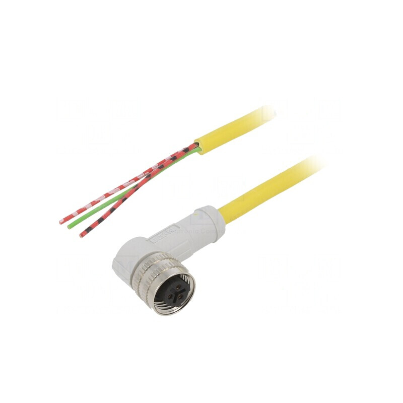 Cablu de conectare M12 3 PIN 5m unghi IP67 | Electronic-mag.ro | Componente Electronice Cablu de conectare M12 3 PIN 5m unghi IP67 | Electronic-mag.ro | Componente Electronice