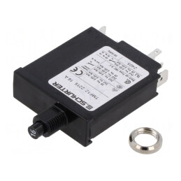 Întrerupător Supracurent 240VAC 28VDC 16A 1P | Electronic-mag.ro | Componente Electronice