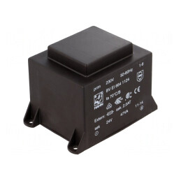 Transformator încapsulat 47VA 230V-24V 1958mA PCB | Electronic-mag.ro | Componente Electronice