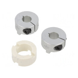 Cuplaj | Ø: 20mm | Ø1: 8mm | Ø2: 8mm | aluminiu | 2242-20-B8-8-AL-KU