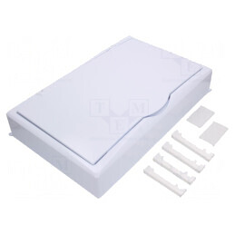 Carcasă aparatură modulară IP40 albă 36 moduli | Electronic-mag.ro | Componente Electronice
