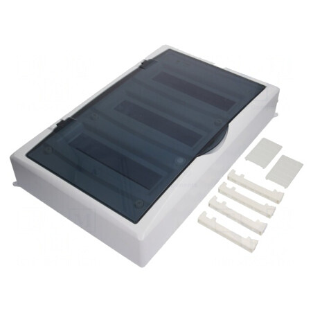 Carcasă pentru aparatură modulară IP40 albă 36 module 400V | Electronic-mag.ro | Componente Electronice