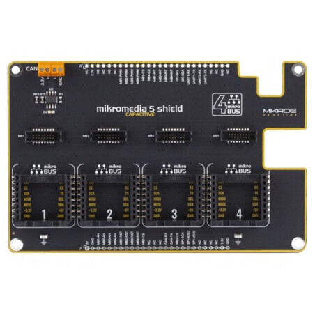 Conectori de Extensie cu Placă Prototip pentru Mikromedia 5 Capacitive Shield | Electronic-mag.ro | Componente Electronice