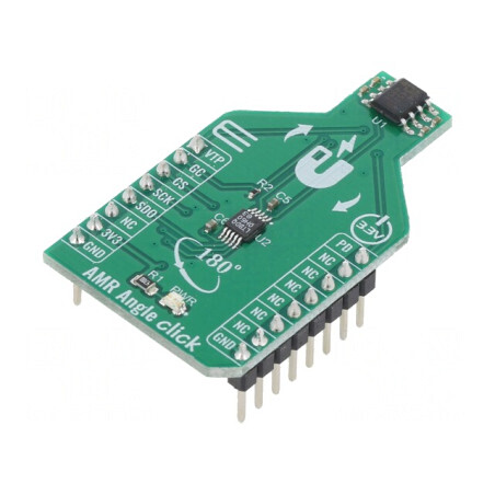 Senzor de Câmp Magnetic SPI AMR Angle Click | Electronic-mag.ro | Componente Electronice