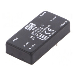 Convertor DC/DC 20W 18-75V la 12V 1670mA | Electronic-mag.ro | Componente Electronice