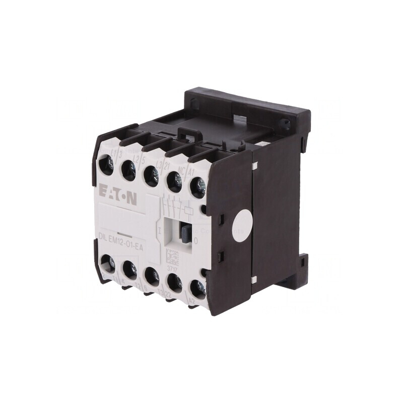 Contactor 3-polar 230VAC 12A cu 3 Contacte Auxiliare NC | Electronic-mag.ro | Componente Electronice