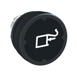 Comutator Negru 22mm cu Buton Apăsare | Electronic-mag.ro | Componente Electronice