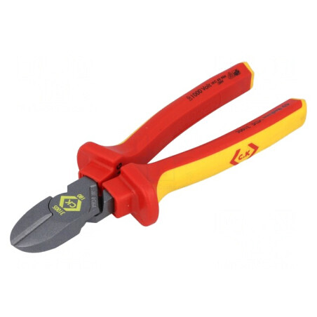 Cleşti laterali izolaţi 180mm pentru tăiere 1kVAC 1,5kVDC | Electronic-mag.ro | Componente Electronice