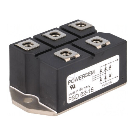 Punte Redresoare Trifazată 1,8kV 63A 550A Modul | Electronic-mag.ro | Componente Electronice