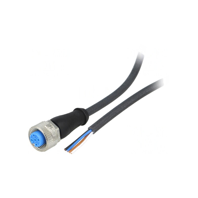 Cablu de conectare M12 PIN 4 drept 10m IP67 | Electronic-mag.ro | Componente Electronice