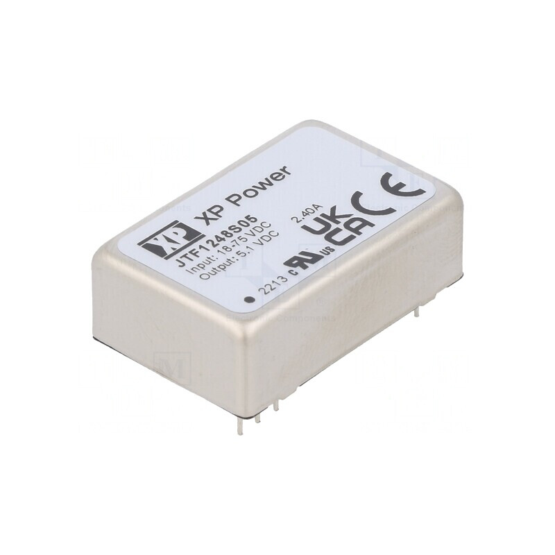 Convertor DC/DC 12W 18-75V la 5V 2400mA THT | Electronic-mag.ro | Componente Electronice