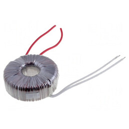 Transformator toroidal 100VA 230V 17V 5.88A cu cabluri | Electronic-mag.ro | Componente Electronice