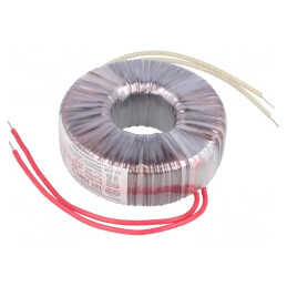 Transformator toroidal 100VA 230V 24V 4.16A cu cabluri | Electronic-mag.ro | Componente Electronice