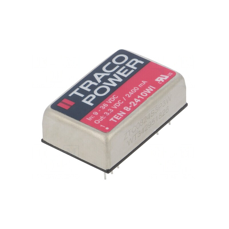 Convertor DC/DC 8W 9-36V la 3,3V 2400mA DIP24 | Electronic-mag.ro | Componente Electronice Convertor DC/DC 8W 9-36V la 3,3V 2400mA DIP24 | Electronic-mag.ro | Componente Electronice