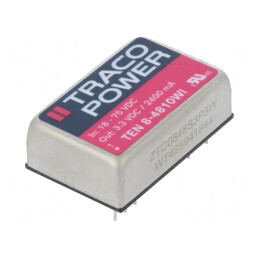 Convertor DC/DC 8W 18-75V la 3.3V 2400mA | Electronic-mag.ro | Componente Electronice