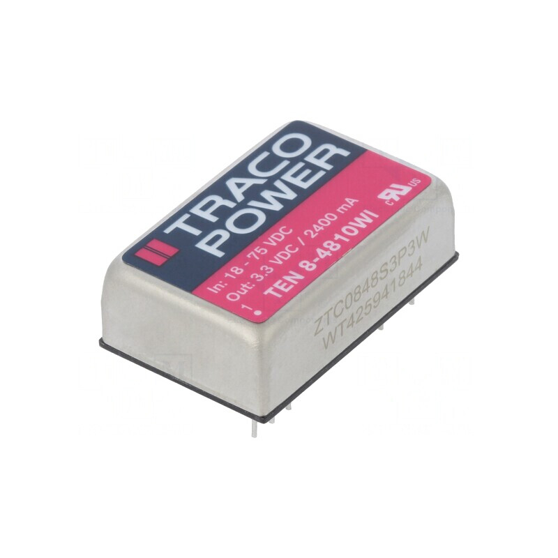 Convertor DC/DC 8W 18-75V la 3.3V 2400mA | Electronic-mag.ro | Componente Electronice Convertor DC/DC 8W 18-75V la 3.3V 2400mA | Electronic-mag.ro | Componente Electronice