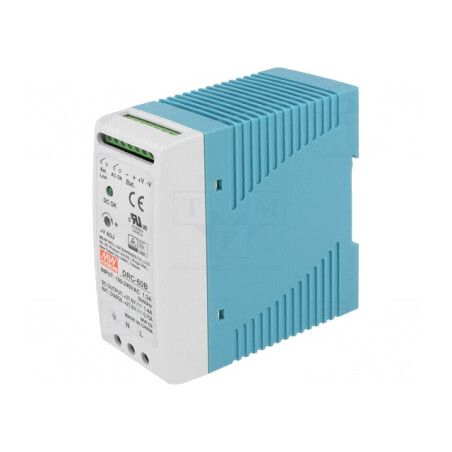 Alimentator Pulsatoriu cu Buffer pentru Șină DIN 59,34W 1,4A | Electronic-mag.ro | Componente Electronice