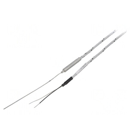 Senzor de Temperatură Termocuplu J cu Izolație din Fibră de Sticlă | Electronic-mag.ro | Componente Electronice