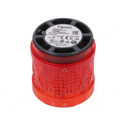 Semnalizator Luminos LED Roșu 24V IP65 Ø60mm | Electronic-mag.ro | Componente Electronice