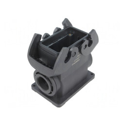 Carcasă pentru Conectori HDC Han-Eco B 10B Drept | Electronic-mag.ro | Componente Electronice