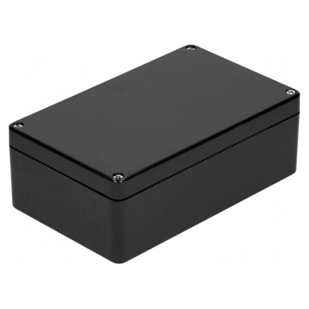Carcasă universală poliester neagră 160x260x91mm | Electronic-mag.ro | Componente Electronice