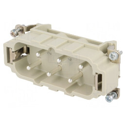 Conector HDC Inserturi Contact Tată Han HsB 6P+PE | Electronic-mag.ro | Componente Electronice