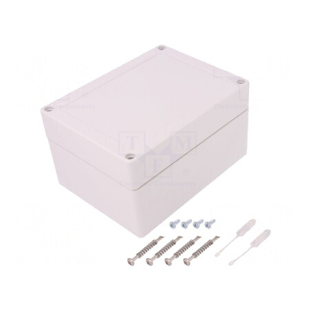 Carcasă Universală Policarbonat 122x162x90 mm | Electronic-mag.ro | Componente Electronice