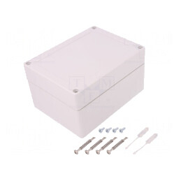 Carcasă Universală Policarbonat 122x162x90 mm | Electronic-mag.ro | Componente Electronice