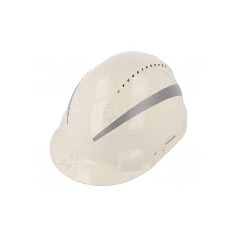 Cască de protecție ventilată cu reflexie 53-62mm | Electronic-mag.ro | Componente Electronice