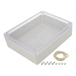 Carcasă universală policarbonat Ritec 146mm x 186mm x 55mm | Electronic-mag.ro | Componente Electronice