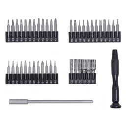 Kit Capete de Șurubelniță ESD 44 Bucăți | Electronic-mag.ro | Componente Electronice