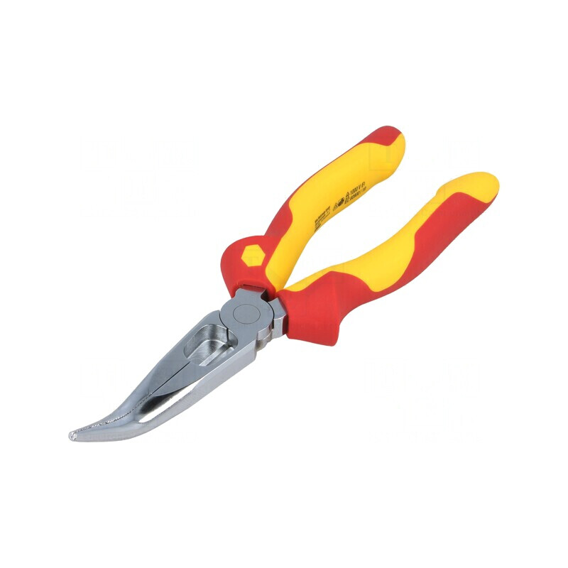 Clești universali izolați semirotunzi 200mm 1kVAC | Electronic-mag.ro | Componente Electronice