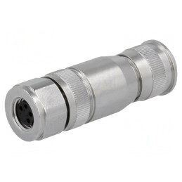 Conector M8 Mamă 4PIN Ecranat IP67 4A | Electronic-mag.ro | Componente Electronice