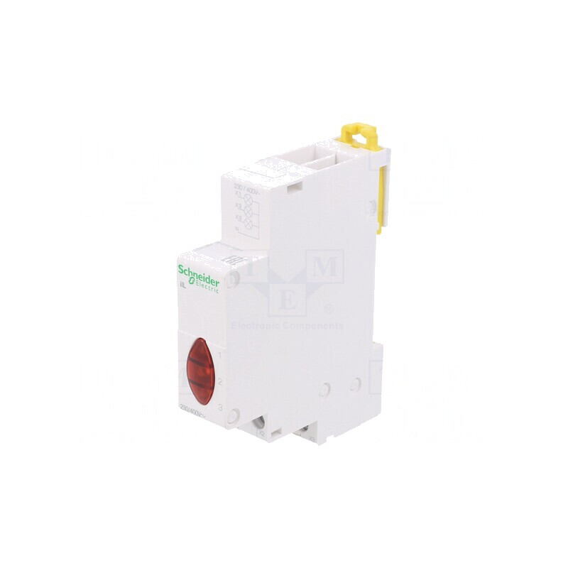 Lampă de control LED 230-400V pentru șină DIN ACTI9 | Electronic-mag.ro | Componente Electronice