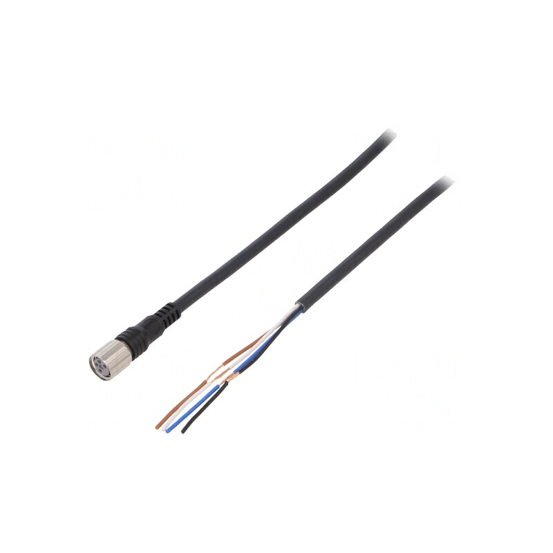Cablu de Conectare M8 4PIN 5m PVC | Electronic-mag.ro | Componente Electronice