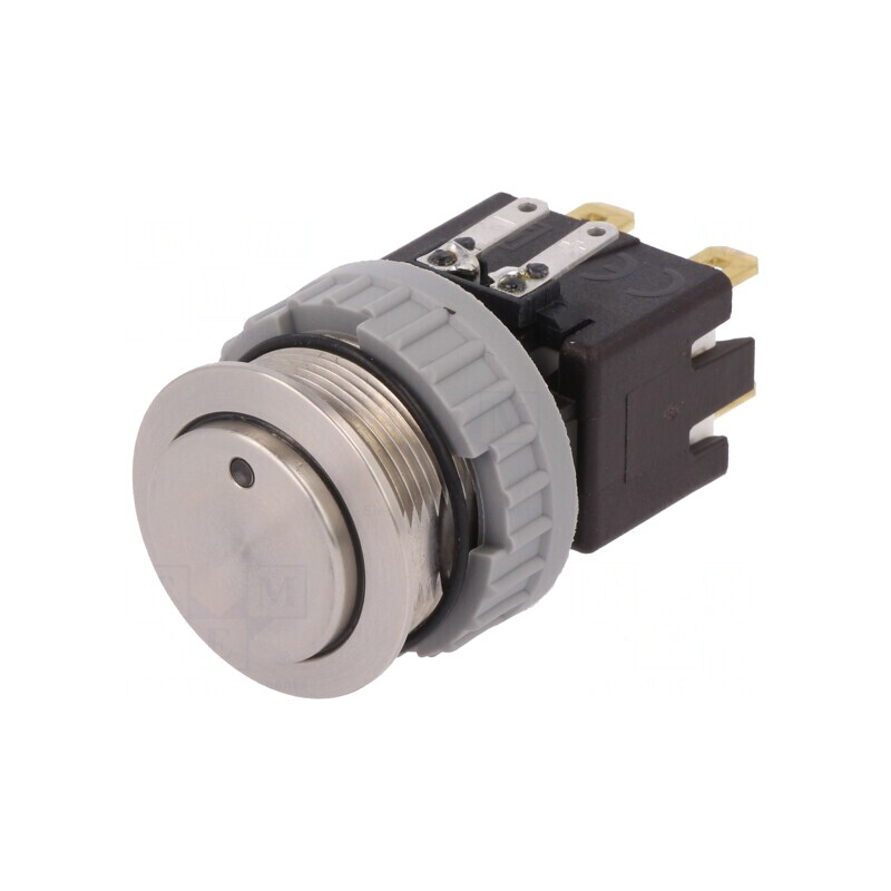 Comutator anti-vandalism DPST-NO 12A 250VAC IP64 Ø22mm | Electronic-mag.ro | Componente Electronice Comutator anti-vandalism DPST-NO 12A 250VAC IP64 Ø22mm | Electronic-mag.ro | Componente Electronice