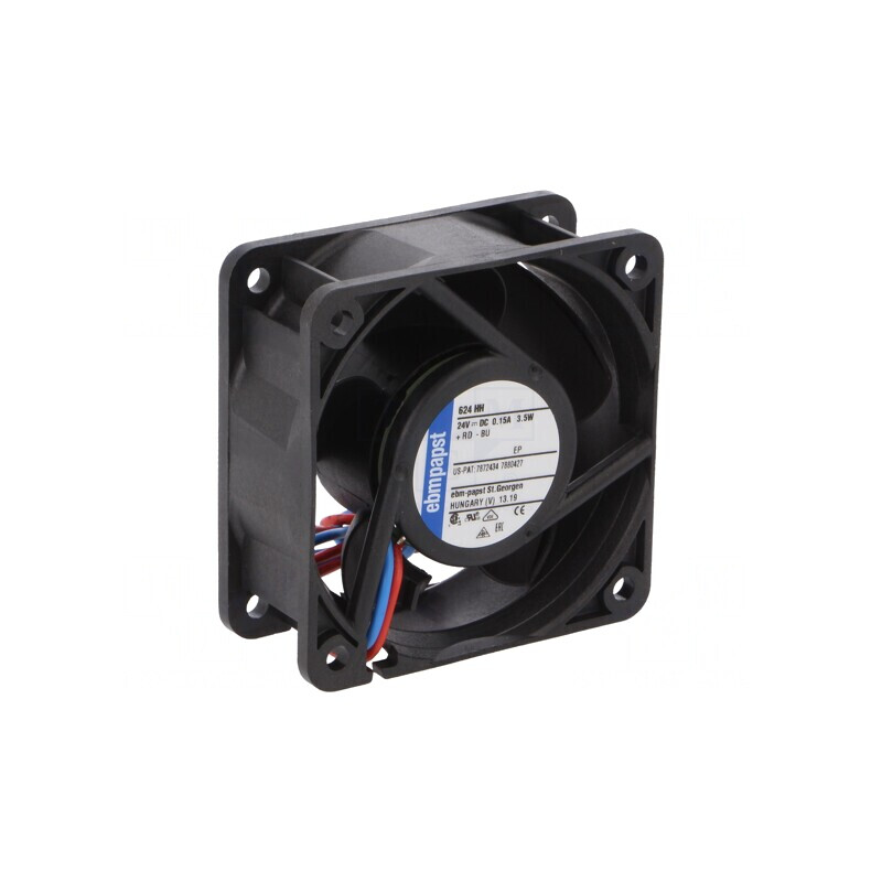 Ventilator axial 24VDC 60x60x25mm 56m3/h 43dBA cu bilă | Electronic-mag.ro | Componente Electronice Ventilator axial 24VDC 60x60x25mm 56m3/h 43dBA cu bilă | Electronic-mag.ro | Componente Electronice