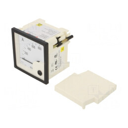 Ampermetru Panou DC 0-800A Clasa 1.5 72x72mm | Electronic-mag.ro | Componente Electronice