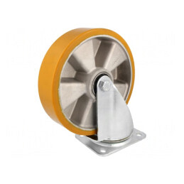 Roată de transport 200mm 500kg | Electronic-mag.ro | Componente Electronice