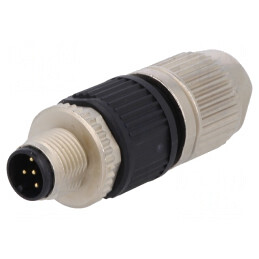 Mufă M12 PIN 5 tată pe cablu IDC DeviceNet CANopen | Electronic-mag.ro | Componente Electronice