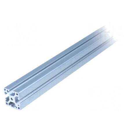 Profil aluminiu natural 30x30mm 2m | Electronic-mag.ro | Componente Electronice