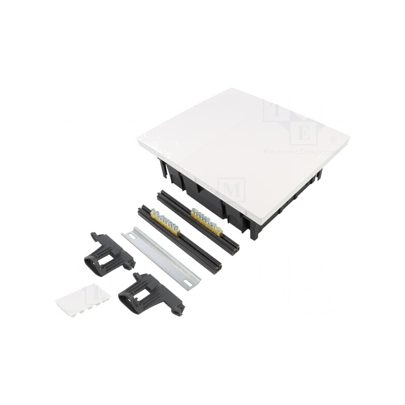 Carcasă modulară IP40 pentru perete albă IK07 | Electronic-mag.ro | Componente Electronice