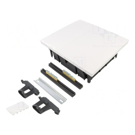 Carcasă modulară IP40 pentru perete albă IK07 | Electronic-mag.ro | Componente Electronice