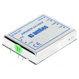 Convertor DC/DC 30W, Intrare 9-36V, Ieșire 12V/-12V | Electronic-mag.ro | Componente Electronice