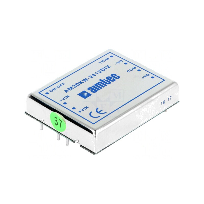Convertor DC/DC 30W, Intrare 9-36V, Ieșire 12V/-12V | Electronic-mag.ro | Componente Electronice Convertor DC/DC 30W, Intrare 9-36V, Ieșire 12V/-12V | Electronic-mag.ro | Componente Electronice