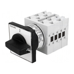 Comutator cu came 16A 2 poziții pentru încastrare 4 poli | Electronic-mag.ro | Componente Electronice