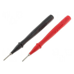 Terminal de măsurare 10A 1kV negru roșu 2mm | Electronic-mag.ro | Componente Electronice